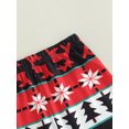 thumbnail image 5 of Bagilaanoe Little Girls Christmas Trousers Casual Print Leggings 4T 5T 6T 7T Kids Fall Long Pants, 5 of 8