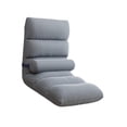 thumbnail image 4 of Flynix Floor Chair with Back Support Apartment Gaming Comfortable Gaming Sofa Chair Gray, 4 of 10