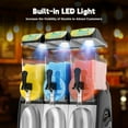 thumbnail image 4 of GSEICE 12-Gallon Commercial Slushy Machine with 3 Tanks – Professional Frozen Drink Maker for Margaritas, Daiquiris | Slushie Machine Perfect for Bars, Restaurants, and Large Parties, 4 of 7