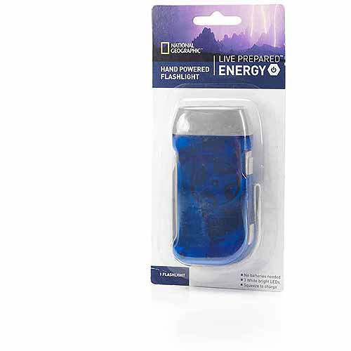 National Geographic Premium Emergency Gear Hand Powered Squeeze