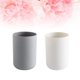 thumbnail image 2 of Nvzi 2 vasos para cepillos de dientes, creativos, de estilo japonés, para el baño, para el hogar, color blanco y gris, 2 of 4