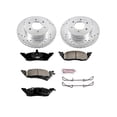 thumbnail image 3 of PowerStop Front Z23 Evolution Sport Carbon-Fiber Ceramic Brake Pad and Drilled & Slotted Rotor Kit Fits: DODGE Select Models K2137, 3 of 10