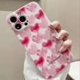 thumbnail image 4 of Funda de teléfono con diseño de corazón de amor y arcoíris a la moda para iPhone 14, 13, 15, 16 Pro Max, 11, 12 Mini, 8, 7 Plus, X, XS, XR, SE 2022, funda suave a prueba de golpes, 4 of 5