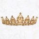 thumbnail image 5 of Mujeres Faux Crystal Queen Crowns Tiara, Princess Rhinestone Tiaras, Novia Boda Fiesta de cumpleaños Cosplay Accesorios para el cabello, Tono dorado Amarillo, 5 of 7