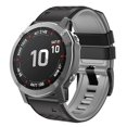 thumbnail image 1 of Correa de reloj OUTVI de silicona de 22 mm para Garmin Fenix 5 6 7 Pro, 1 of 7