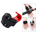 thumbnail image 3 of Heavy Fitness Pull-Up Levantamiento Ayudar a los ganchos Muñequeras de apoyo Potencia rojo Sharpla, 3 of 8