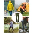thumbnail image 7 of iCreek Men's Rain Pants Waterproof Over Pants Windproof Lightweight Hiking Pants Work Rain Outdoor for Golf, Fishing, 7 of 7