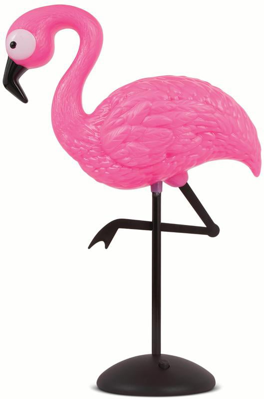 Flamingo Led Table Lamp Com, Flamingo Table Lamp With Feather Shade