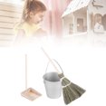 thumbnail image 4 of Pelle de Maison de Poupée, Balai de Maison de Poupée Réaliste Mignon Compact Portable Fait Main Bricolage pour Jeu Maison, 4 of 8