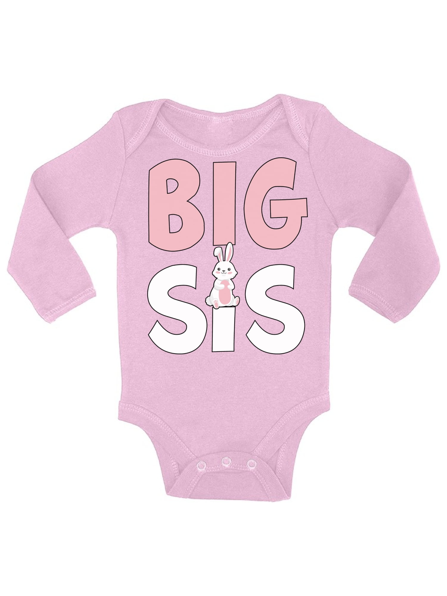 Awkward Styles Baby Announcement Baby Romper Bunny Bodysuit for Girls ...