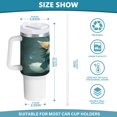 thumbnail image 3 of 40 Oz Car Handle Water Bottle Water Cup Water Bottle Water Jug Coffee Cup Travel Water Bottle Lovely Cartoon Magic Cat, 3 of 8