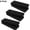 Black, variant on 2-Pack EVA Foam Garage Walls Protector, Space-Saving Anti-Collision Pads, Weatherproof & Reusable Parking Protectors (White)
