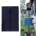 thumbnail image 2 of Fyydes 1.8W 5.5V Mini Solar Cell Panel Module PET Solar Laminates DIY for Light Toys Charger 123x83MM,Solar Cells Panels, 2 of 10