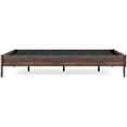 thumbnail image 4 of Signature Design by Ashley Casual Calverson Queen Platform Bed  Mocha, 4 of 8
