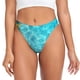 thumbnail image 1 of Balery Coral And Seashell On The Beach Tangas de Algodón para Mujer con Estampado – Ropa Interior Sexy, Transpirable, G-string-Large, 1 of 6