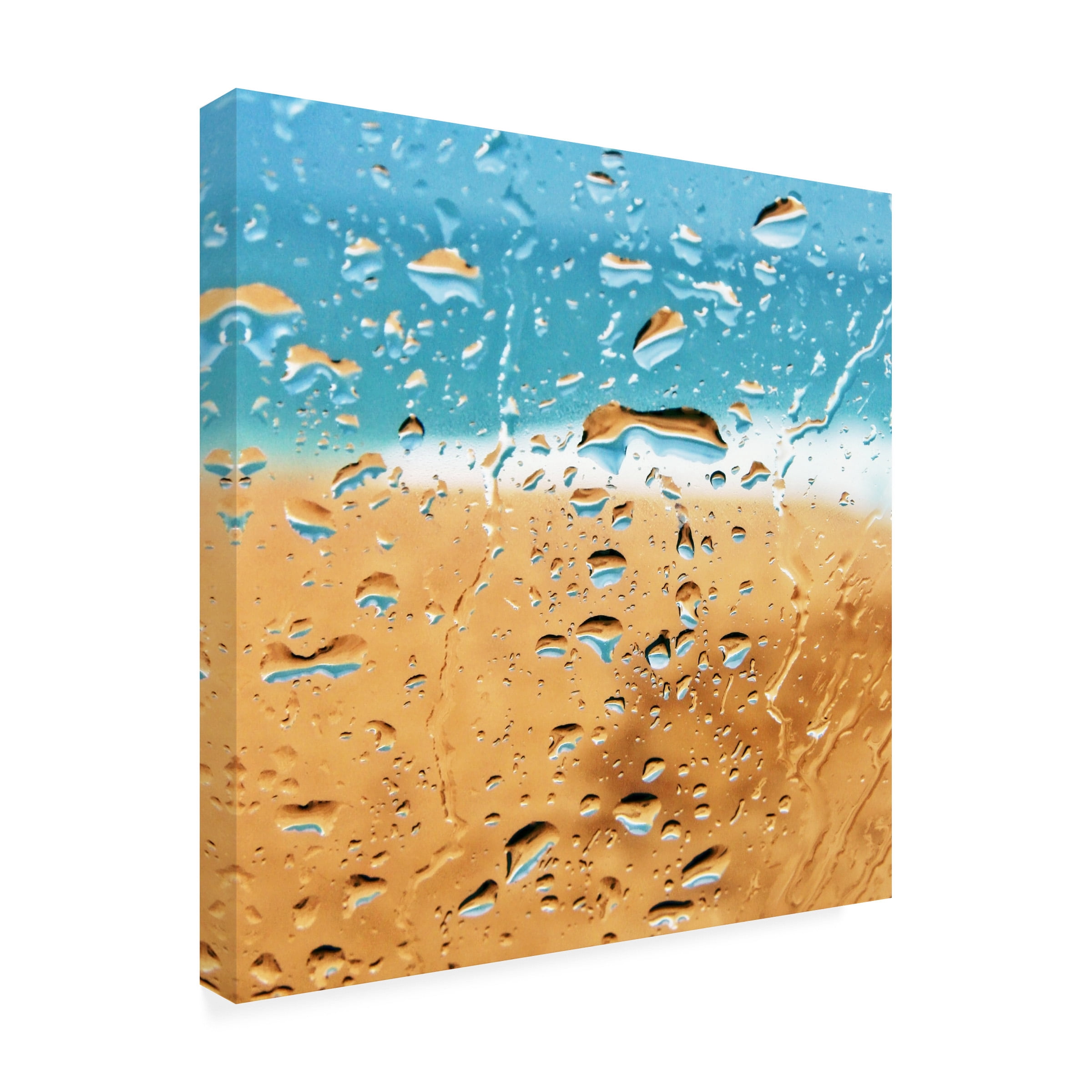 Beata Czyzowska 'Beach Abstract' Outdoor All-Weather Wall Decor