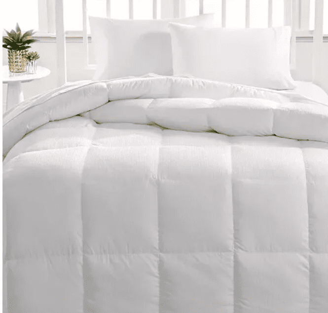 Hotel Collection Primaloft Hi Loft Down Alternative All Season Hypoallergenic Comforter, Full/Queen, White
