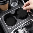 thumbnail image 5 of Car Cup Holder Pad, Non-slip Heat Insulation PVC Honeycomb Design Creative Interior Accessory Fit Coaster for Vehicle Universal Water Bottle Anti slip Mat Blue, 5 of 5