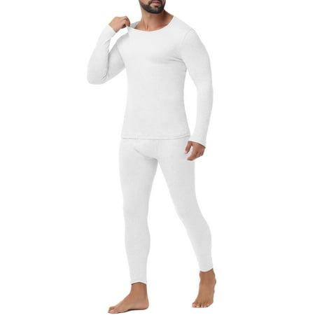 ANYFIT WEAR Long Johns Thermal Underwear for Men Base Layer Set Top & Bottom for Cold Weather