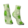 thumbnail image 4 of Bingfone St Patrick'S Day11 Design Patterned Men'S Women'S Casual Cotton Socks, 4 of 9