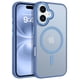 thumbnail image 1 of Funda para teléfono celular BENTOBEN iPhone 16 Plus de 6.7 pulgadas MagSafe Blue, 1 of 8