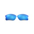 thumbnail image 4 of Walleva Ice Blue Polarized Lenses And Black Rubber Kit For Oakley Flak Jacket XLJ Sunglasses, 4 of 5