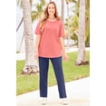 thumbnail image 2 of Catherines Women's Plus Size Suprema Studio Grommet Stud Top, 2 of 5