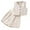 Beige, variant on ZACPNCV Vest Shorts Suit for Girls Solid Single Breasted Waistcoat Top and Slim Pant Sets Casual Streetwear Beige 11-12 Years