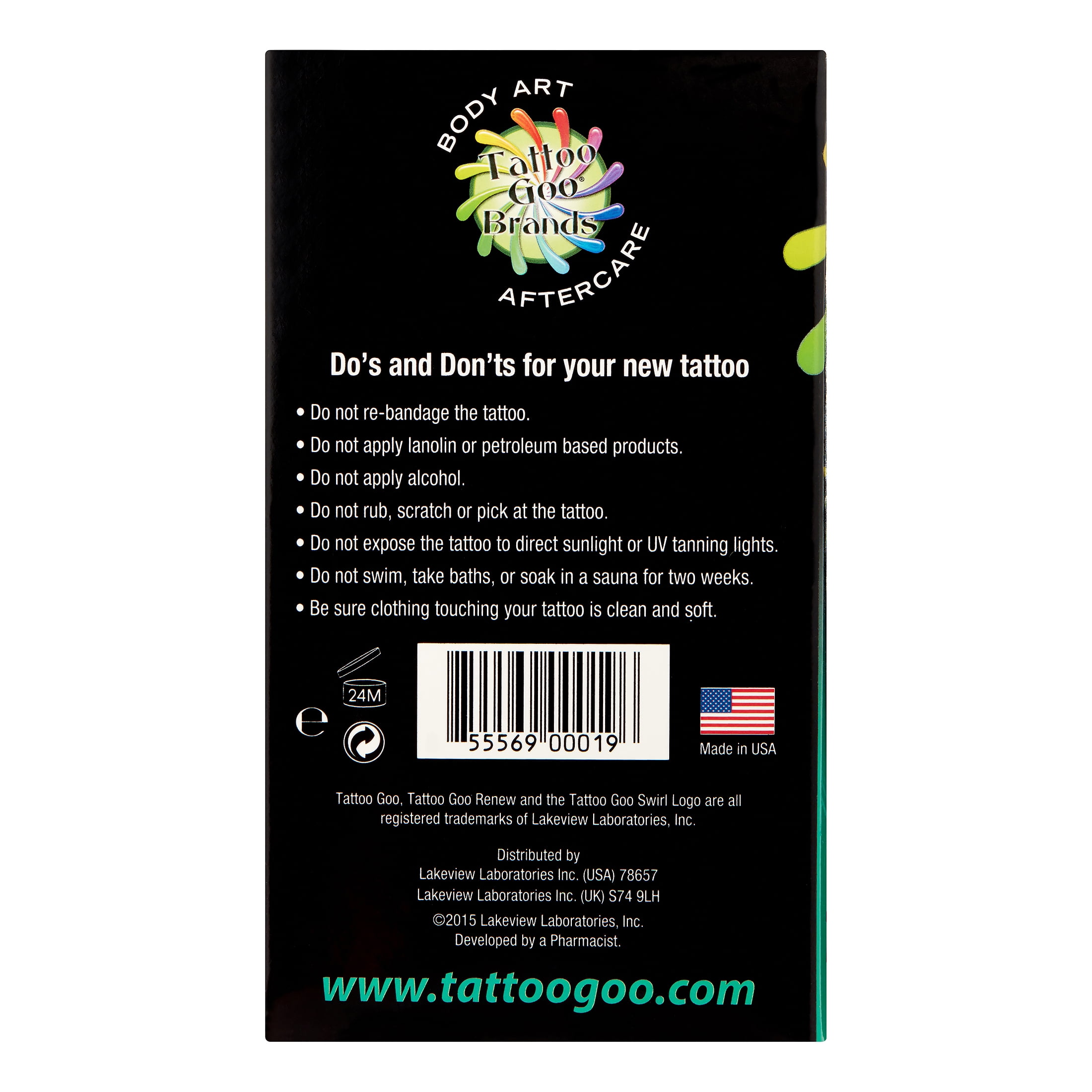 Tattoo Goo Original Aftercare Kit, 4 Pieces Tattoo Goo Original Aftercare Kit, 4 Pieces