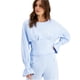 thumbnail image 1 of I-N-C Womens Pleated Sweatshirt blue S, 1 of 1