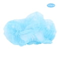 thumbnail image 2 of Gorro de ducha plisado desechable no tejido, azul, para baño, Spa, cabello, hogar, 100 Uds., 2 of 8