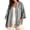 Gray, variant on Tsivenald Cardigan Sweaters for Women Open Front 3/4 Sleeve Sweather Jaclets Lightweight Cotton Linen Fall Outfits Womens Tops, (Blue Size S-XXL)