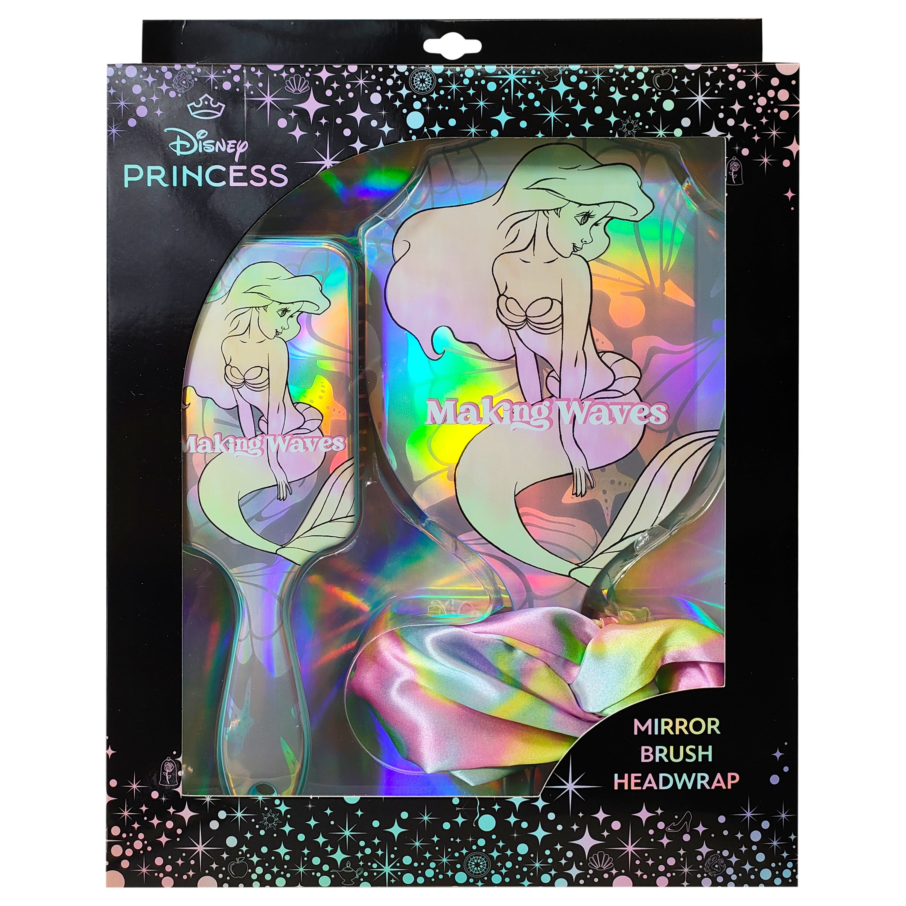 Back to School Ariel 3 Piece Brush Set by Disney