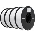 thumbnail image 1 of Filamento para impresora 3D Creality PLA de 1,75 mm, 4 kg, paquete de 4, blanco, 1 of 8