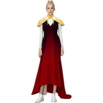 Castle Demon Animation Carmilla Vampire Queen Dress Demoness Gown Shawl Dress Sexy Outfit for Women