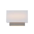 thumbnail image 3 of WAC Lighting Maven 14" 1-Light LED 3000K Modern Aluminum Wall Sconce in Nickel, 3 of 6