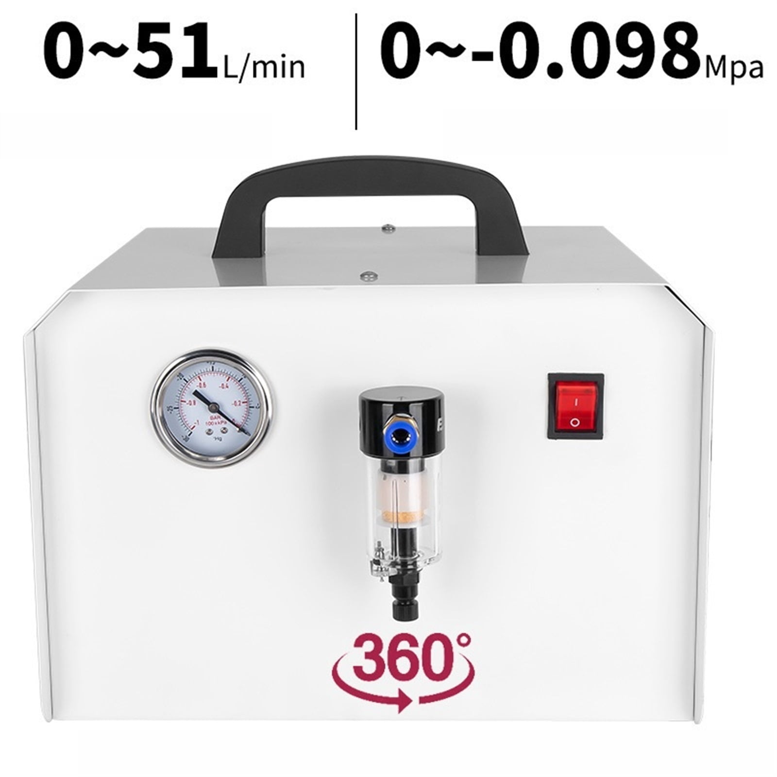 Vacuum Pump Laboratory Scientific Research With Vacuum Drying Defoaming Filter Oil-free Silent Vacuum Machine Pump ,Easy to Use