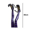 thumbnail image 4 of Piernas De Bruja De Halloween, Novedad, Piernas De Bruja Con Zapatos Para Patio, Césped, Jardín, Fiesta, Decoración De Halloween Cateissary HA042690-02, 4 of 6