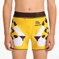 thumbnail image 4 of Odeerbi 3-14 Years Toddler Kids Teen Boys Swim Trunks with Swim Cap Quick Dry Beach Shorts with Pockets Elastic Waist Board Shorts, 4 of 6
