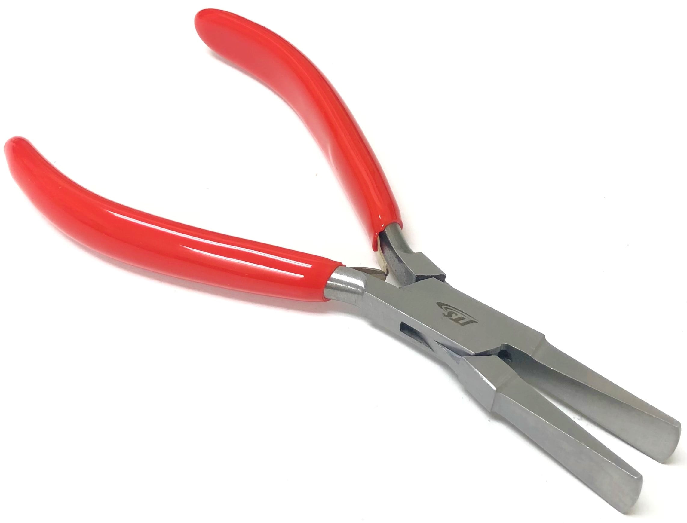 Yaju Wire Looping Pliers 3-10mm 6 In 1 Bail Making Plier Carbon Steel  Multi-step Ring. (red+silver)(1pcs)