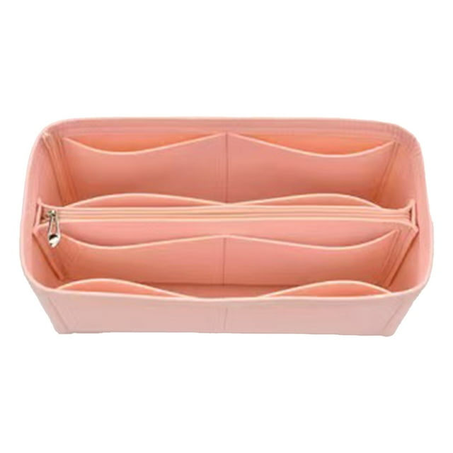 Hearthoom Makeup Bag Organizer Case - Inner Liner Storage with Handles for Cosmetics & Travel Essentials