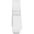 thumbnail image 3 of 48"W x 14"H x 4"D x 4"F, 7/12 Pitch, Alberta Architectural Grade PVC Gable Bracket, 3 of 8
