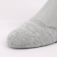 thumbnail image 4 of Calcetines deportivos de verano, calcetines cortos de malla transpirable para hombre, calcetines con fondo de toalla grueso, calcetines absorbentes de sudor para correr y hacer ejercicio al aire libre, 4 of 6