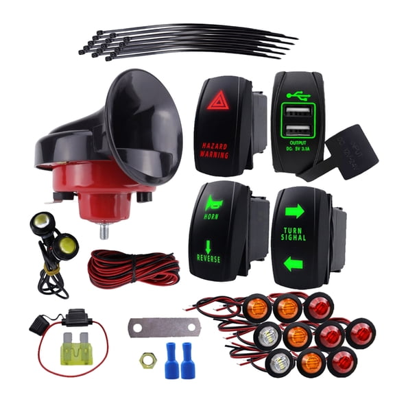 Easy Installation UTV ATVs Street Legal Turn Signals With High Visibility Lights For Safe And Offroads Driving