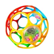 Mjtgch Baby Grasping Ball Oball Grabber Ball Hole Rattle Hand Catching Soft Ball Toys