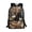 Bald Eagle Landing Print, variant on Lizard Pattern Backpack for Women, 17 Inchs Wear Resistant Durable Fabric Student Bookbag for Daily Use Travel