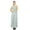 White, variant on Bimba Womens Georgette Long Dress Chic Bohemian Summer Maxi Beach Wear