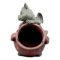 thumbnail image 4 of Ebros Set Of Two Playful Climbing Dragon Babies Planter Pot Mythical Fantasy Home Patio Garden Decor Resin Statue, 4 of 5
