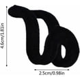thumbnail image 2 of Ganchos de conexión para perchas de armario, perchas de terciopelo, ganchos de cascada, ganchos de extensión de perchas, clips de extensión de perchas de cascada (negro, 10 piezas) JAMW Sencillez, 2 of 5