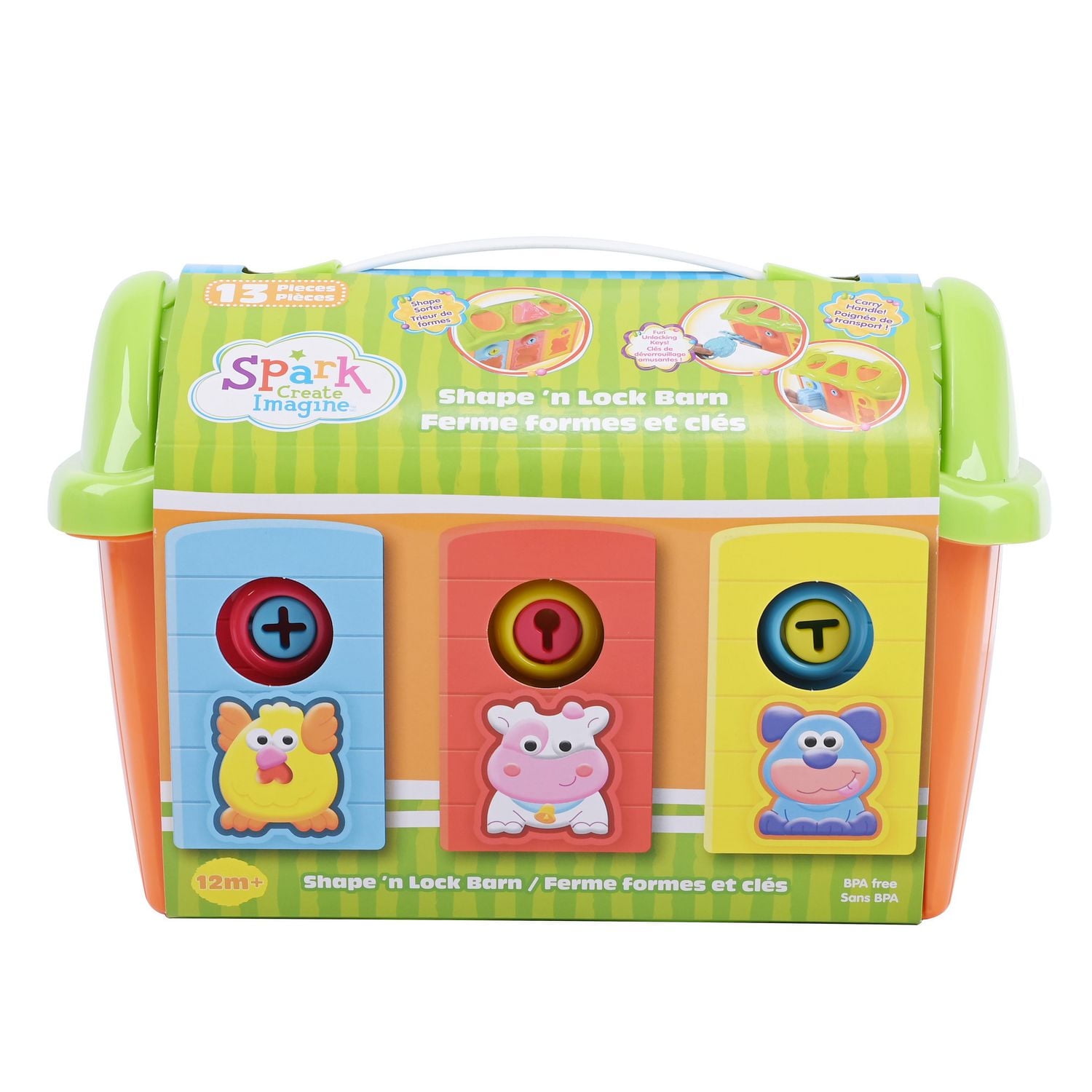 Ferme formes et clés Spark Create Imagine 12 mois et plus